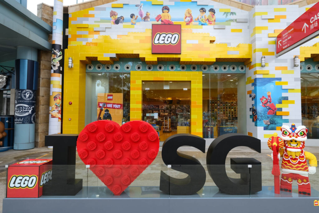 The LEGO Certified Store facade