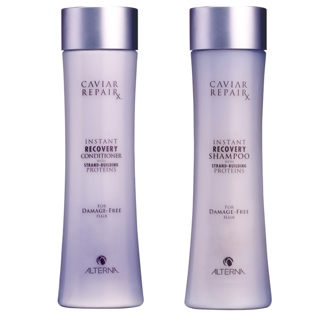 Alterna Caviar Repair X Instant Recovery Shampoo & Conditioner, SGD $75 available at Sephora