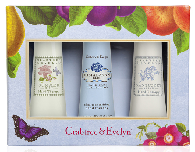 Mini Hand Therapy Sampler - Fantasy, SGD $30 available at all Crabtree & Evelyn Stores
