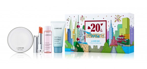 20th Birthday Makeup Set (Twinkle Coral) - $93