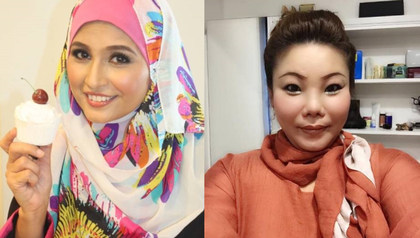 Left: Chef Siti, Right: Blogger Fiona Lau