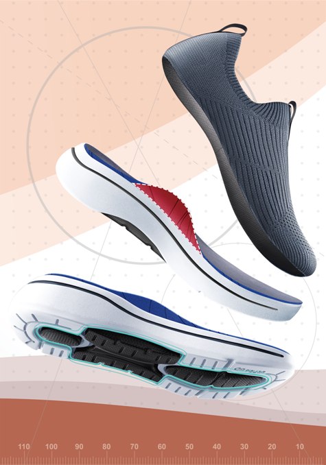 Skechers Expands Podiatrist-Certified GOwalk Arch Fit Footwear Range Enhanced Arch | BubbaMama.com