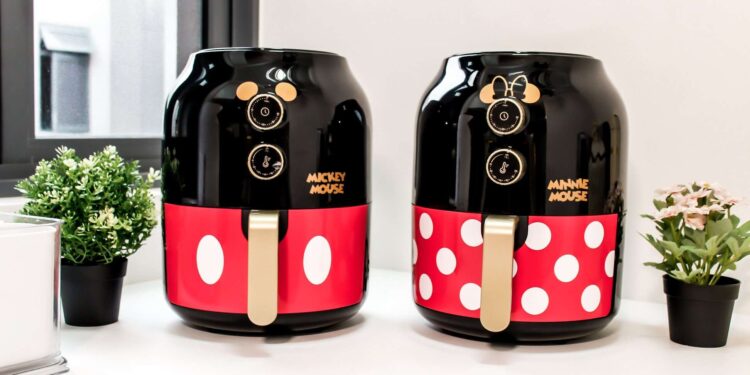 Mickey and Minnie airfryers