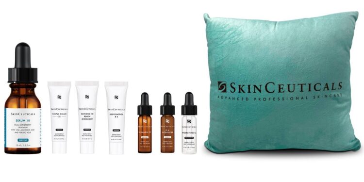 Skinceuticals products and promotional items
