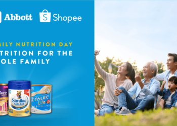 abbott and shopee poster for family nutrition day