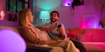 Philips-hue-12210-Soho Living room
